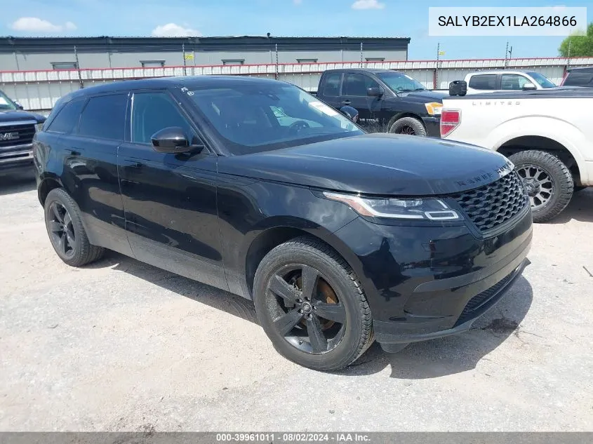 2020 Land Rover Range Rover Velar P250 S VIN: SALYB2EX1LA264866 Lot: 39961011