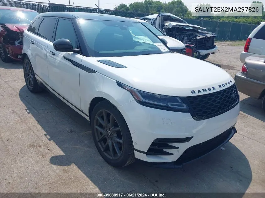 2021 Land Rover Range Rover Velar R-Dynamic S VIN: SALYT2EX2MA297826 Lot: 39688917