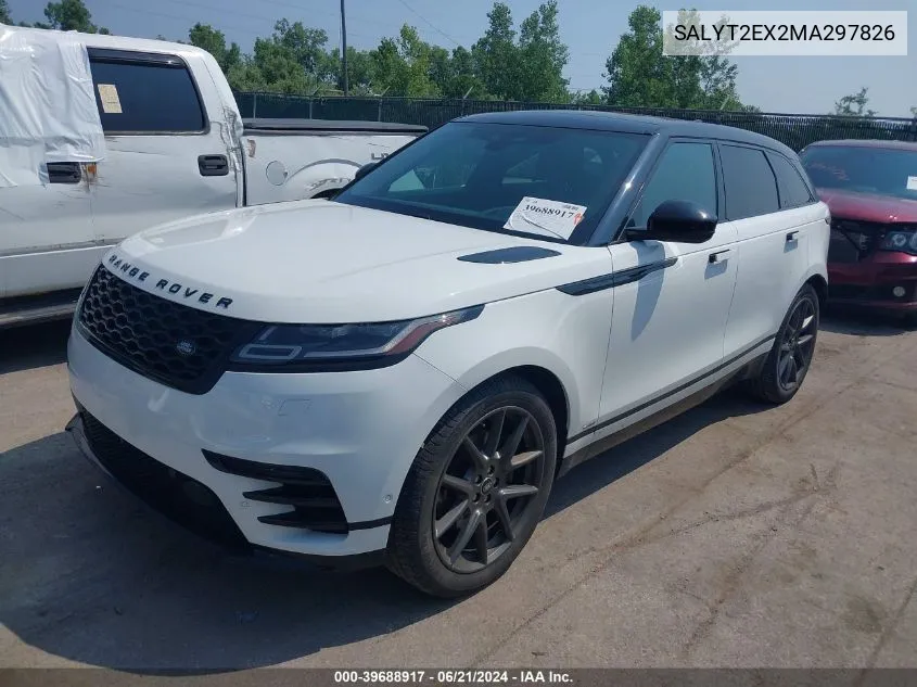 2021 Land Rover Range Rover Velar R-Dynamic S VIN: SALYT2EX2MA297826 Lot: 39688917