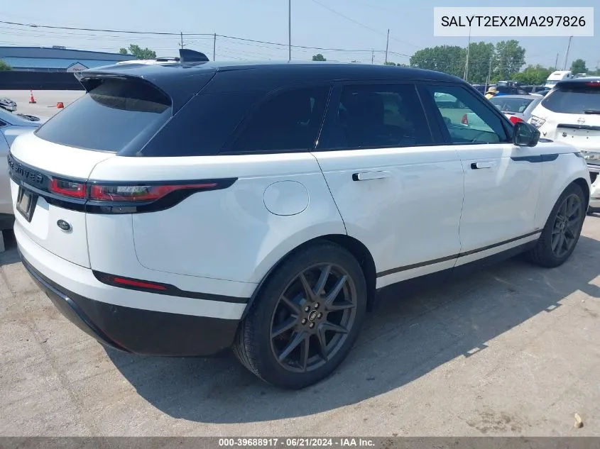 SALYT2EX2MA297826 2021 Land Rover Range Rover Velar R-Dynamic S