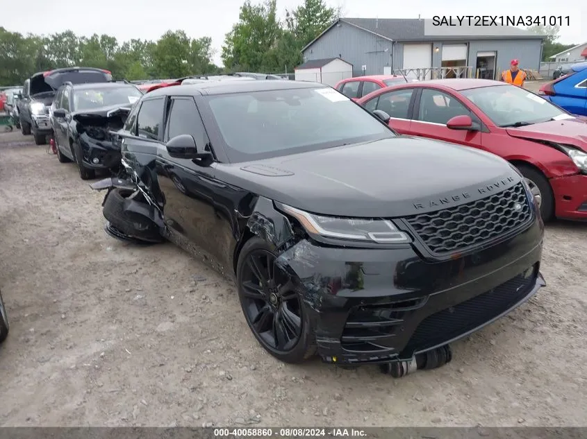 2022 Land Rover Range Rover Velar P250 R-Dynamic S VIN: SALYT2EX1NA341011 Lot: 40058860