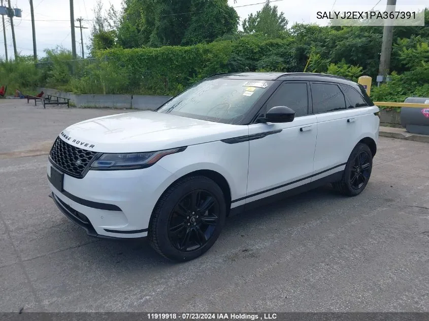 SALYJ2EX1PA367391 2023 Land Rover Range Rover Velar