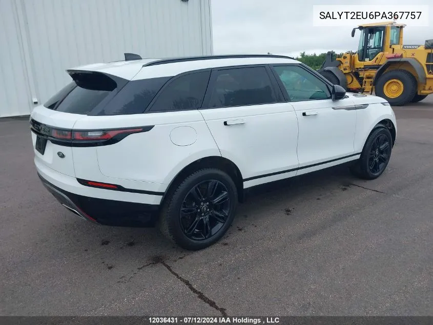 SALYT2EU6PA367757 2023 Land Rover Range Rover Velar R-Dynamic S