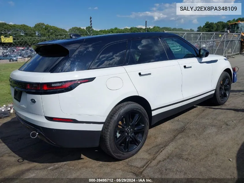 2023 Land Rover Range Rover Velar P250 S VIN: SALYJ2EX8PA348109 Lot: 39495712