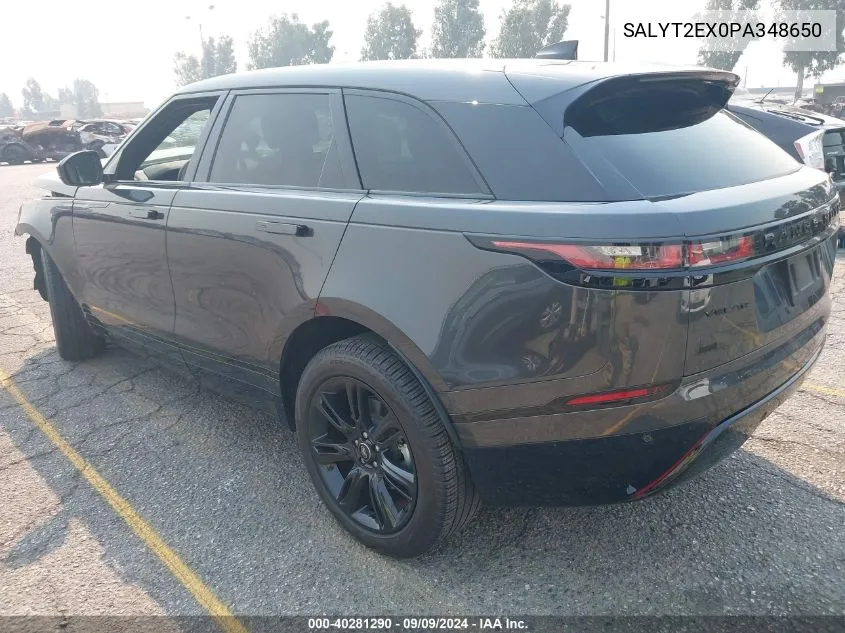 2023 Land Rover Range Rover Velar P250 R-Dynamic S VIN: SALYT2EX0PA348650 Lot: 40281290