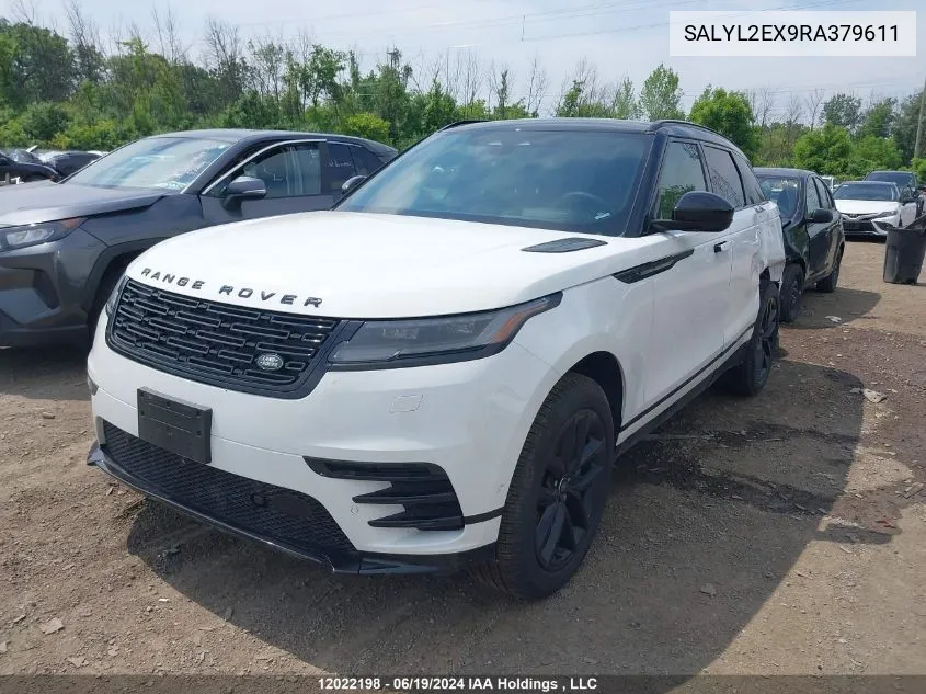 SALYL2EX9RA379611 2024 Land Rover Range Rover Velar