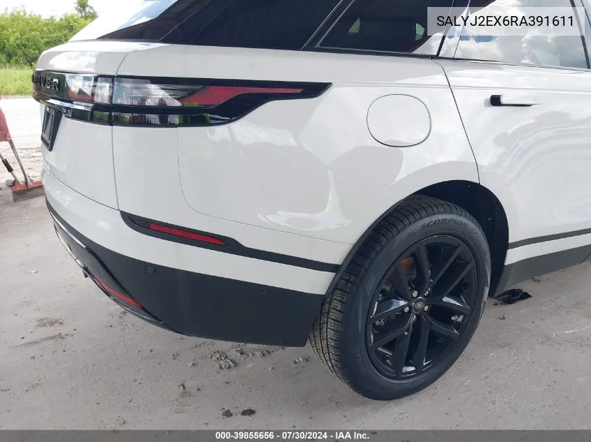 2024 Land Rover Range Rover Velar P250 S VIN: SALYJ2EX6RA391611 Lot: 39855656