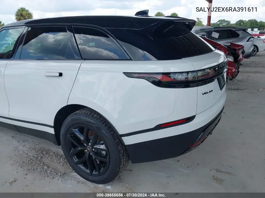 SALYJ2EX6RA391611 2024 Land Rover Range Rover Velar P250 S