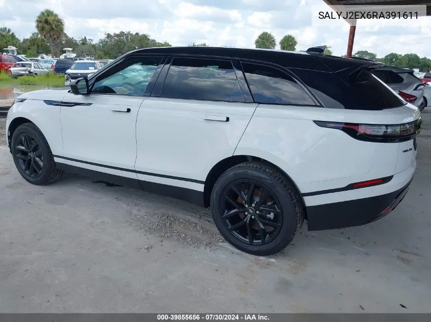 SALYJ2EX6RA391611 2024 Land Rover Range Rover Velar P250 S