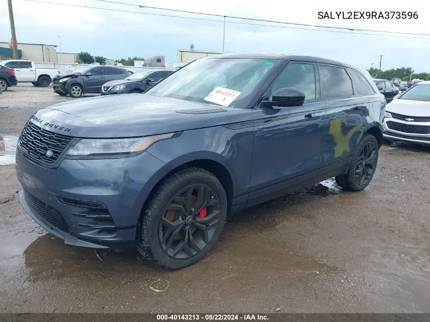 2024 Land Rover Range Rover Velar P250 Dynamic Se VIN: SALYL2EX9RA373596 Lot: 40143213