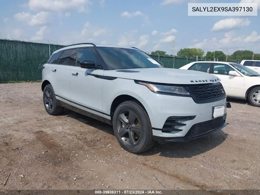 2025 Land Rover Range Rover Velar P250 Dynamic Se VIN: SALYL2EX9SA397130 Lot: 39938311