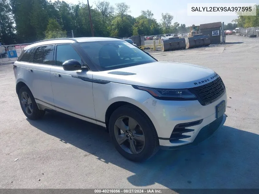 2025 Land Rover Range Rover Velar P250 Dynamic Se VIN: SALYL2EX9SA397595 Lot: 40216056