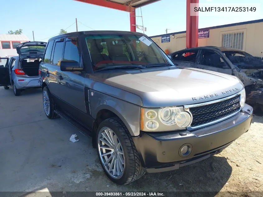 SALMF13417A253149 2007 Land Rover Range Rover Supercharged