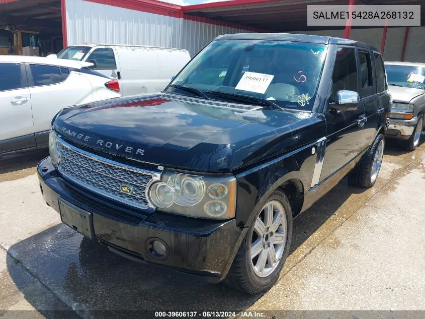 SALME15428A268132 2008 Land Rover Range Rover Hse