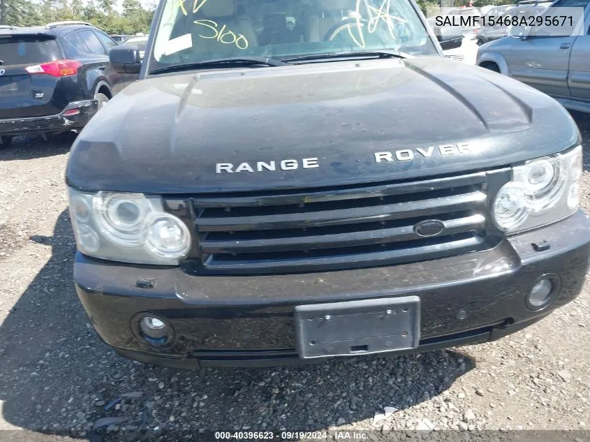 SALMF15468A295671 2008 Land Rover Range Rover Hse