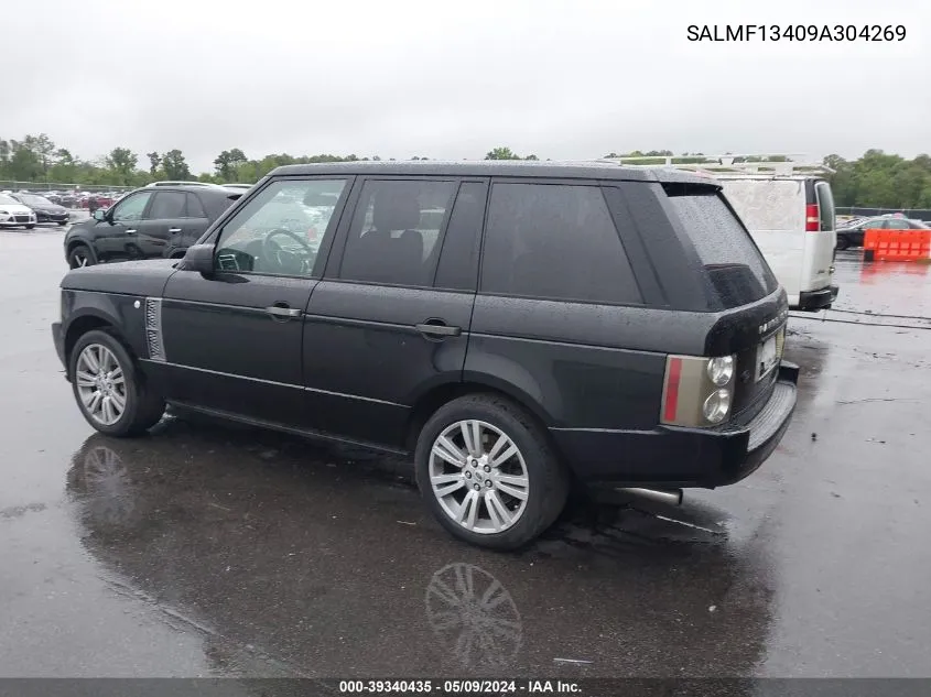 SALMF13409A304269 2009 Land Rover Range Rover Supercharged