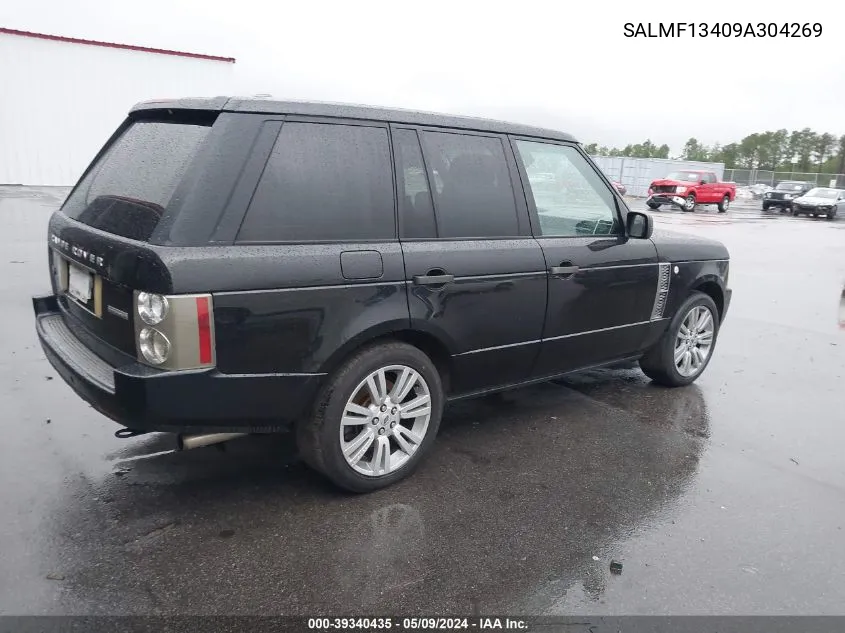 2009 Land Rover Range Rover Supercharged VIN: SALMF13409A304269 Lot: 39340435