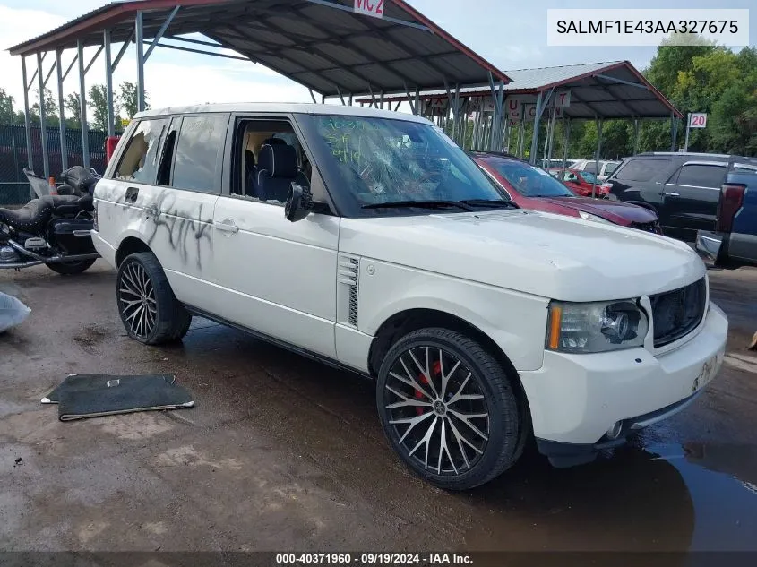 SALMF1E43AA327675 2010 Land Rover Range Rover Supercharged