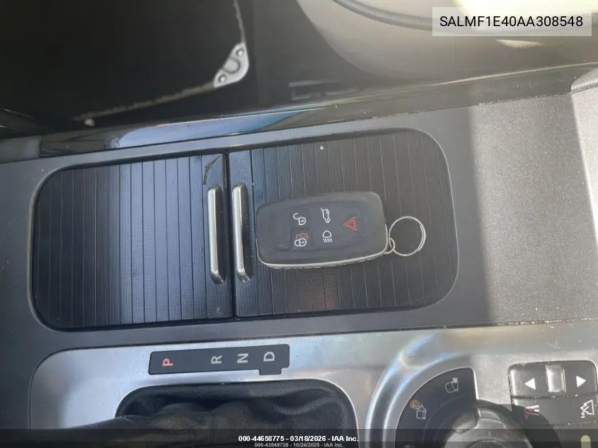 SALMF1E40AA308548 2010 Land Rover Range Rover Supercharged