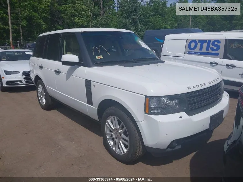 SALME1D48BA357325 2011 Land Rover Range Rover Hse