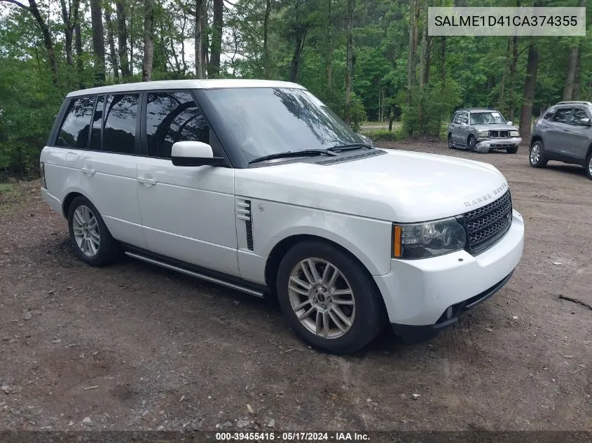 SALME1D41CA374355 2012 Land Rover Range Rover Hse