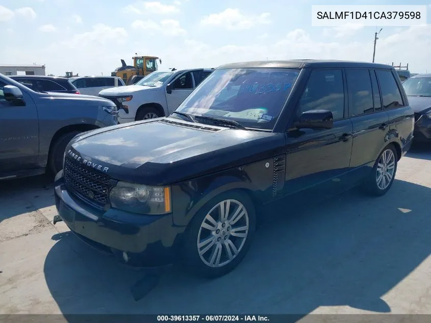 SALMF1D41CA379598 2012 Land Rover Range Rover Hse