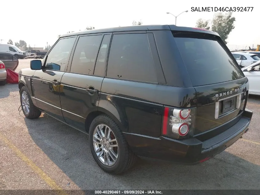 SALME1D46CA392477 2012 Land Rover Range Rover Hse