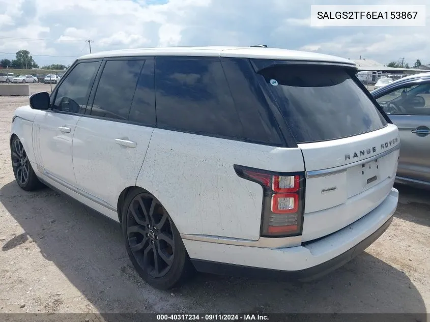 SALGS2TF6EA153867 2014 Land Rover Range Rover 5.0L V8 Supercharged/5.0L V8 Supercharged Ebony Edition