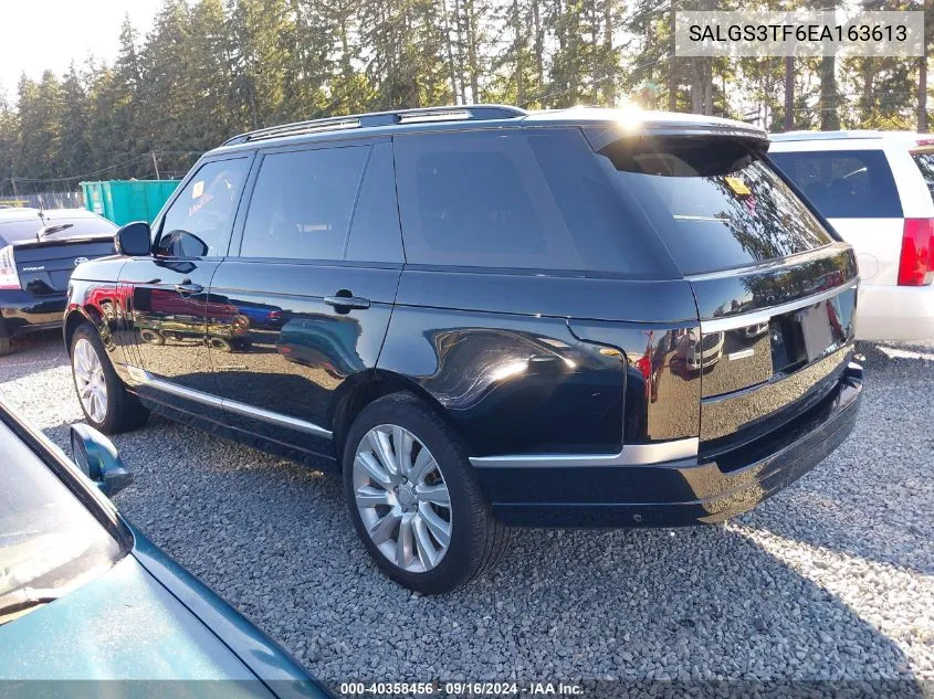 2014 Land Rover Range Rover 5.0L V8 Supercharged VIN: SALGS3TF6EA163613 Lot: 40358456