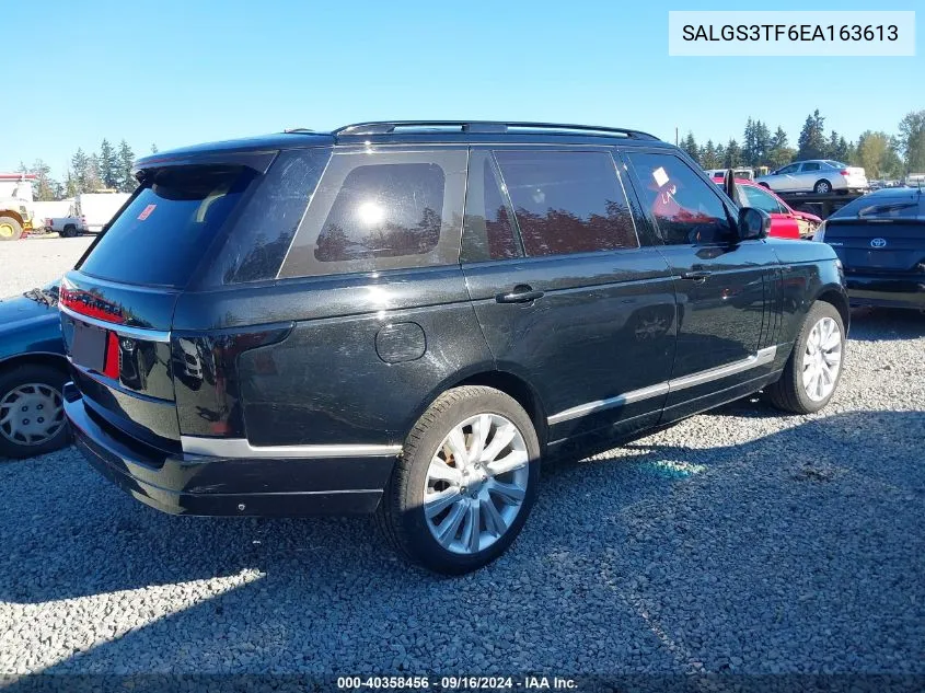 2014 Land Rover Range Rover 5.0L V8 Supercharged VIN: SALGS3TF6EA163613 Lot: 40358456