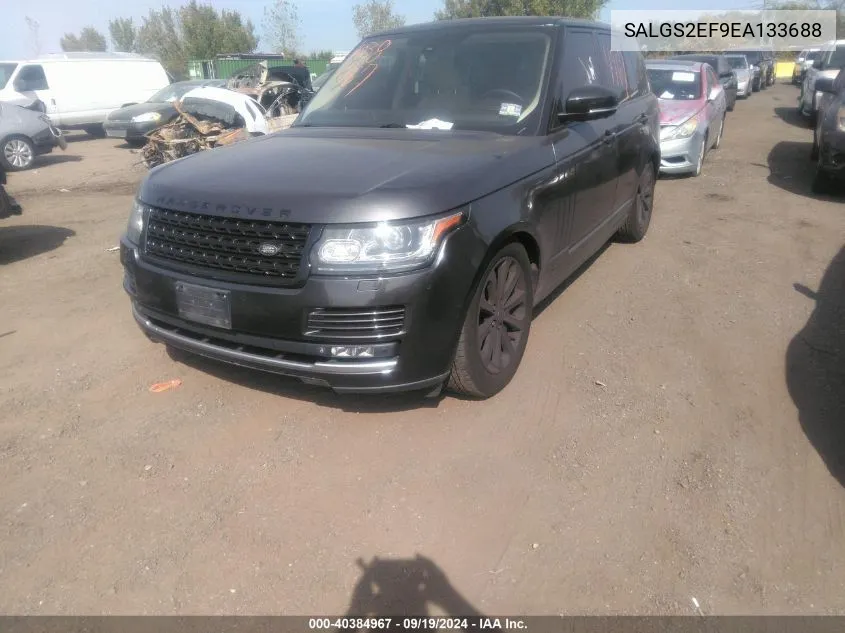 SALGS2EF9EA133688 2014 Land Rover Range Rover 5.0L V8 Supercharged/5.0L V8 Supercharged Ebony Edition