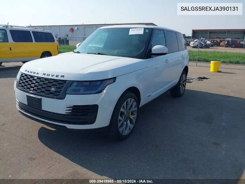 SALGS5REXJA390131 2018 Land Rover Range Rover 5.0L V8 Supercharged