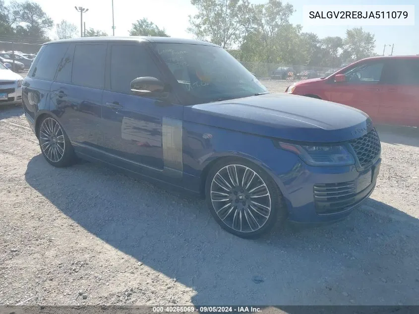 2018 Land Rover Range Rover Autobiography VIN: SALGV2RE8JA511079 Lot: 40265069