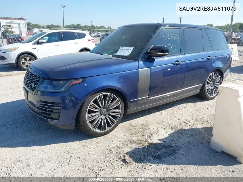 SALGV2RE8JA511079 2018 Land Rover Range Rover Autobiography