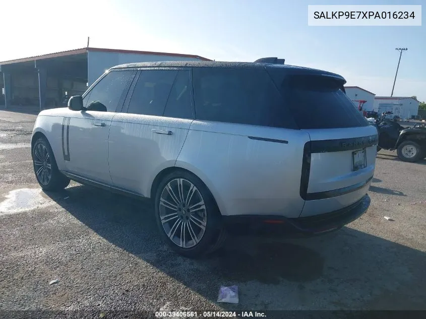 2023 Land Rover Range Rover Se VIN: SALKP9E7XPA016234 Lot: 39406561