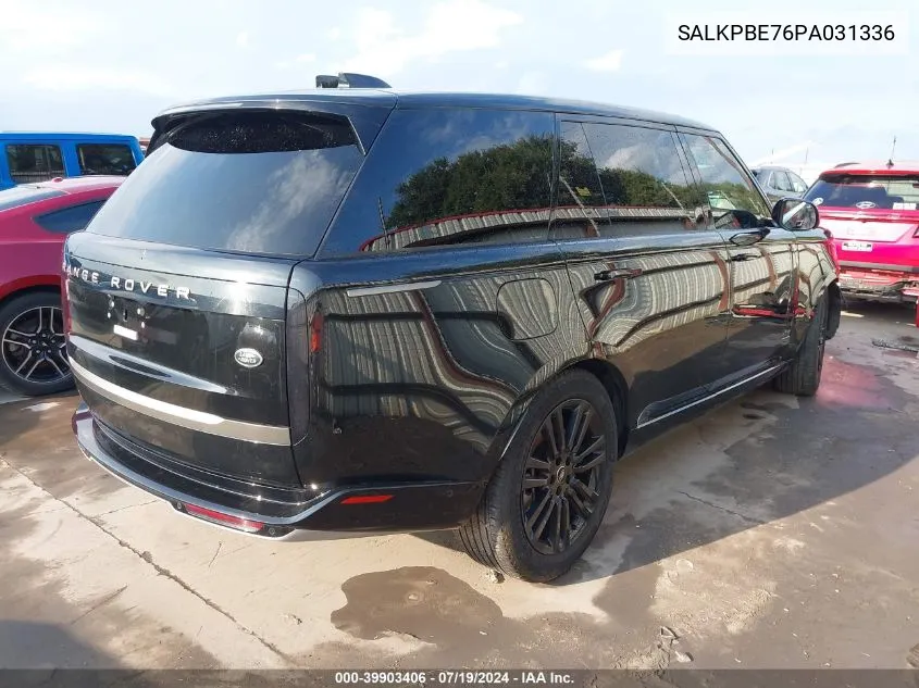 2023 Land Rover Range Rover P530 Se VIN: SALKPBE76PA031336 Lot: 39903406