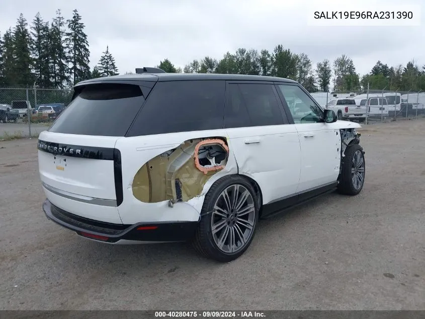 SALK19E96RA231390 2024 Land Rover Range Rover P530 Autobiography