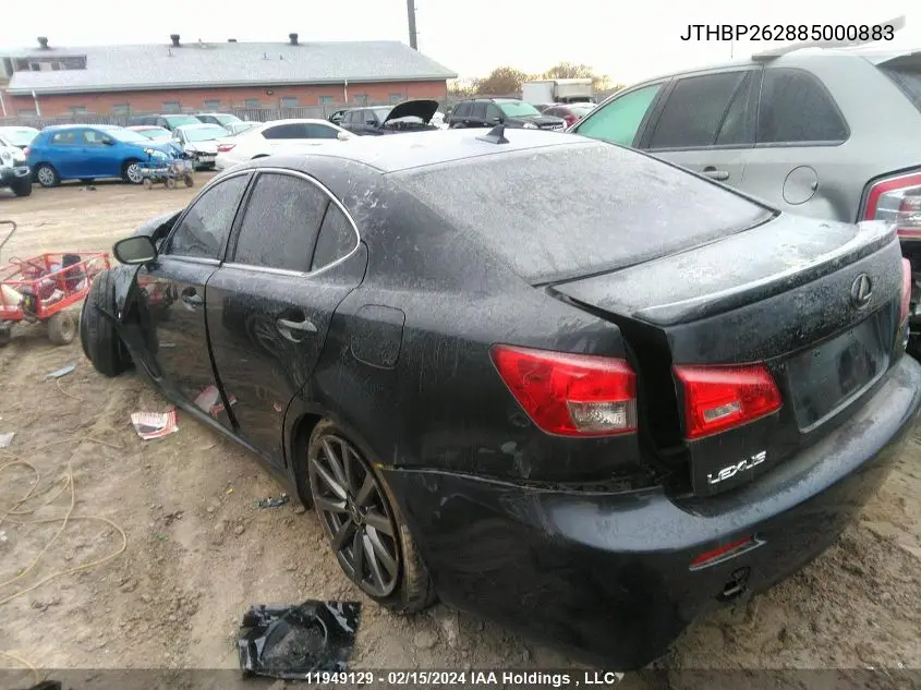 JTHBP262885000883 2008 Lexus Is-F