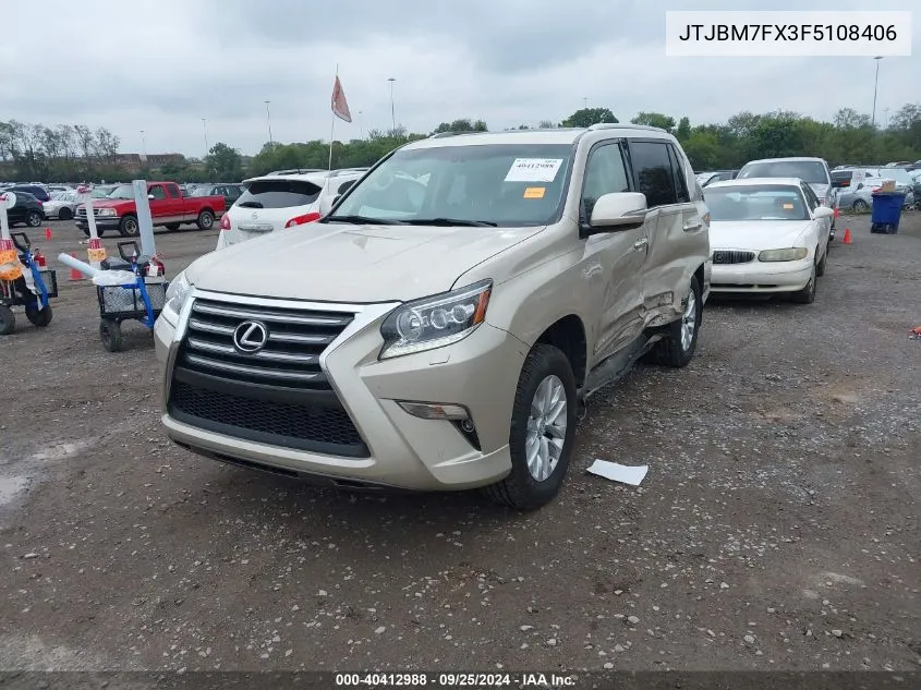 JTJBM7FX3F5108406 2015 Lexus 460