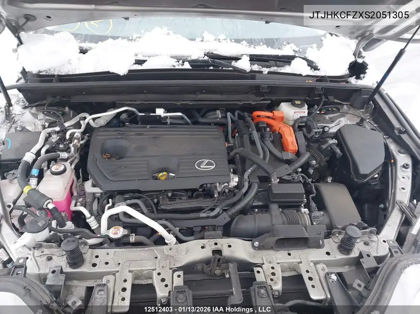 JTJHKCFZXS2051305 2025 Lexus Nx 450H+