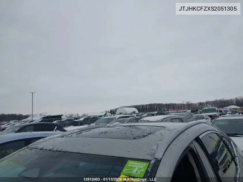 JTJHKCFZXS2051305 2025 Lexus Nx 450H+