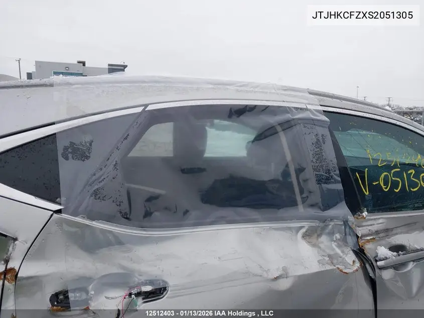 JTJHKCFZXS2051305 2025 Lexus Nx 450H+