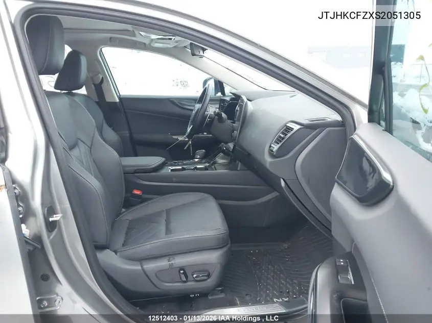 JTJHKCFZXS2051305 2025 Lexus Nx 450H+