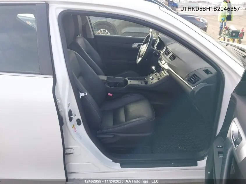 JTHKD5BH1B2046357 2011 Lexus Ct 200