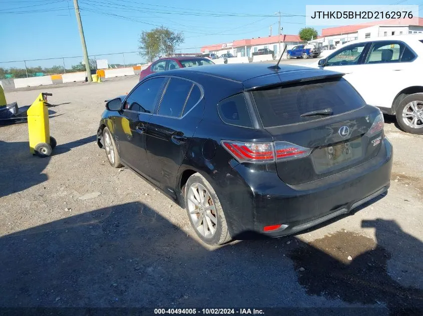 JTHKD5BH2D2162976 2013 Lexus Ct 200H