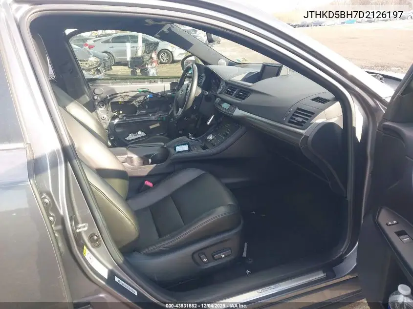 JTHKD5BH7D2126197 2013 Lexus Ct 200H