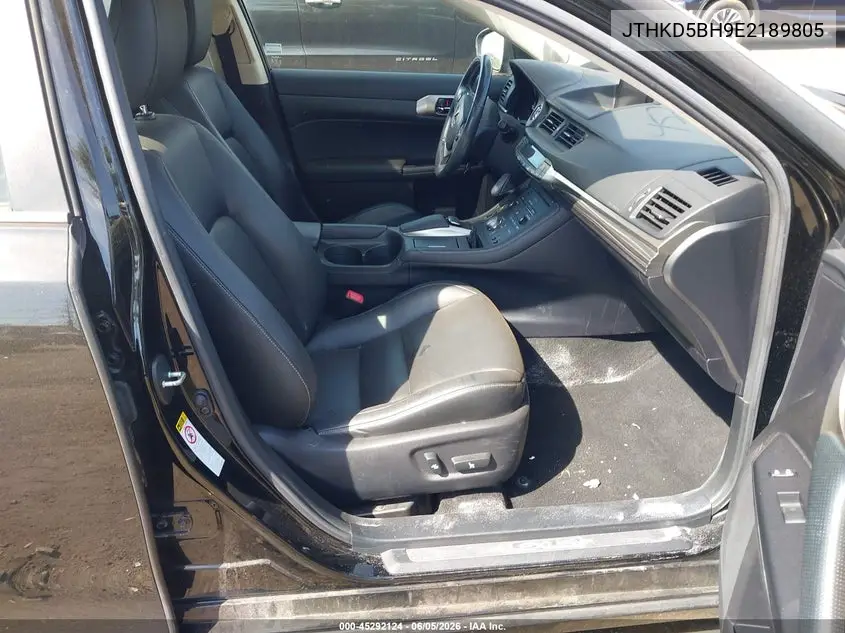 2014 Lexus Ct 200H VIN: JTHKD5BH9E2189805 Lot: 45292124