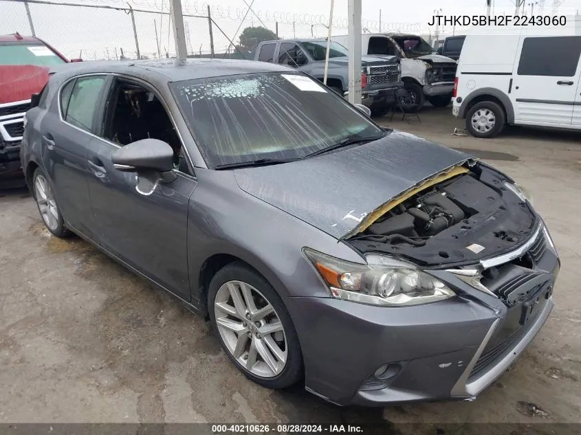 JTHKD5BH2F2243060 2015 Lexus Ct 200H