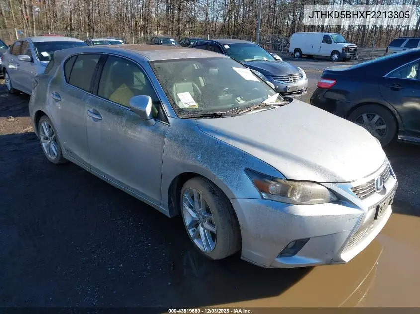 JTHKD5BHXF2213305 2015 Lexus Ct 200H
