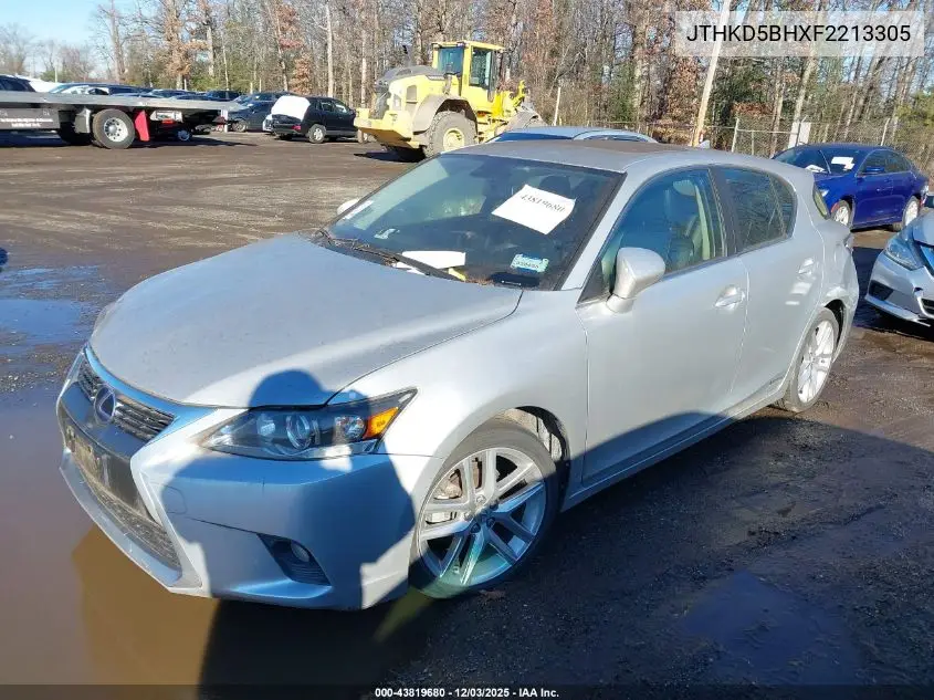 JTHKD5BHXF2213305 2015 Lexus Ct 200H